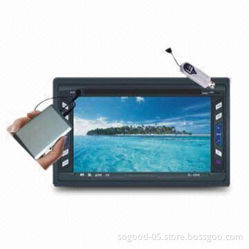 Car DVD Player with AM/FM Two-band Radio and Remote Control